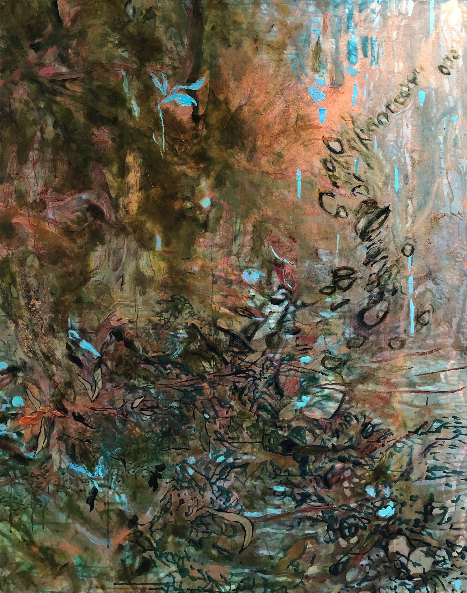 Cameron Davis, 'Blue Flower, Airs, Waters, Soils (Places) series', 2023