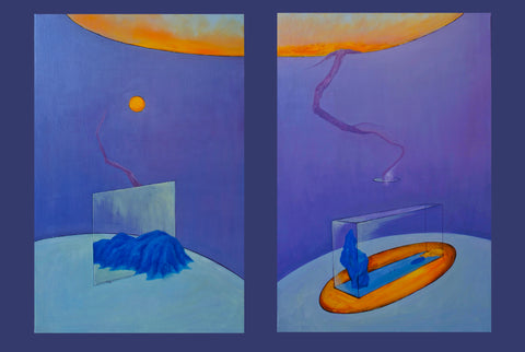 Chen Mo, 'A Diptych About the Transmigration', 2020