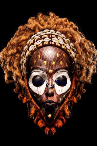 Teddy Mitchener, 'Disappearing Africa Songye Mask', 2020