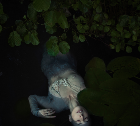 Karolina Skorek, 'Figure with Water Lilies', 2019