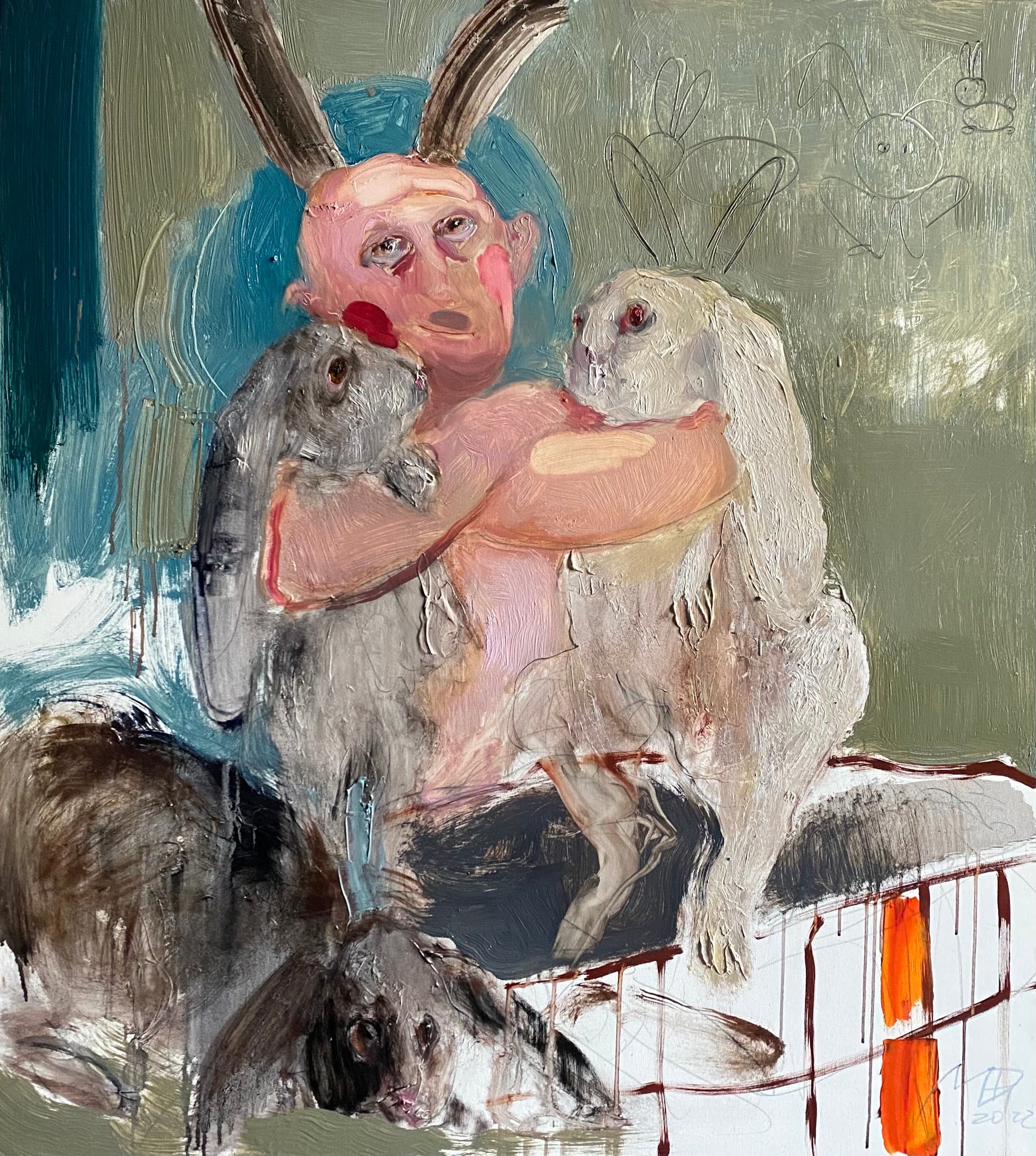 Meda Norbutaité, 'Rabbitness', 2022