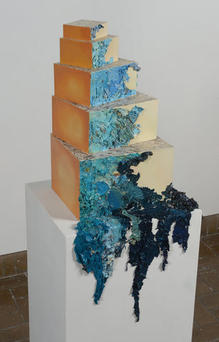 Kelly Olshan, 'Staircase in Blue', 2015